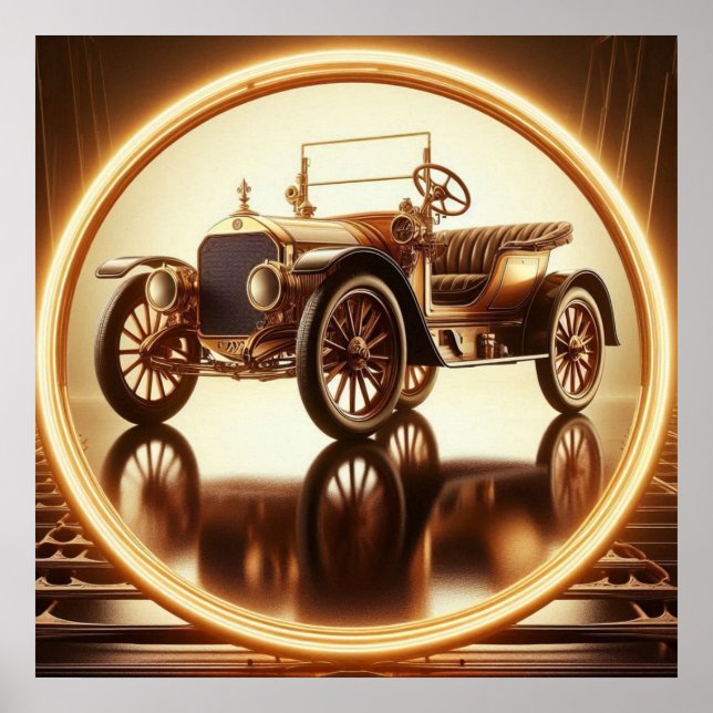 Hupmobile Modell 20 Roadster 04X Poster (Vorne)
