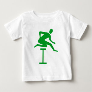 Hürdenlauf - Gras Grün Baby T-shirt
