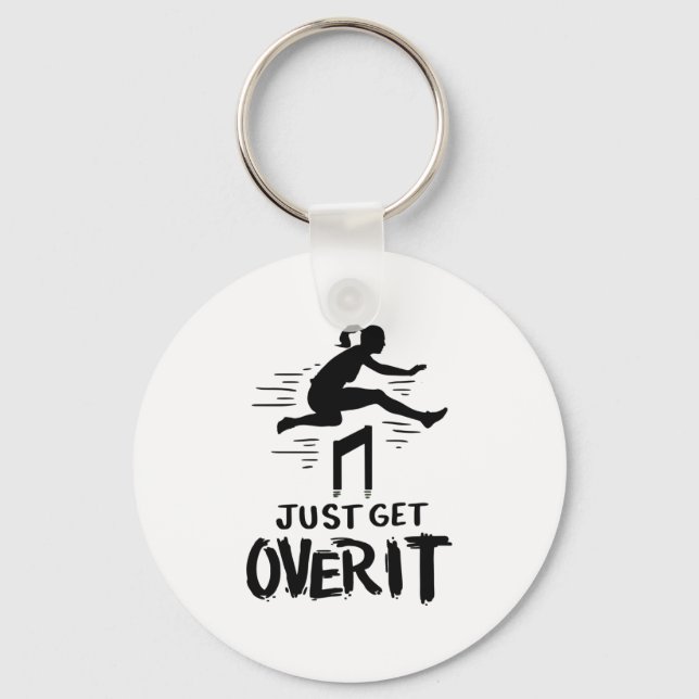 Hurdler Schlüsselanhänger (Vorderseite)