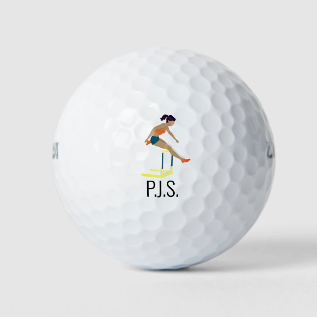 Hurdles Golfball (Vorderseite)