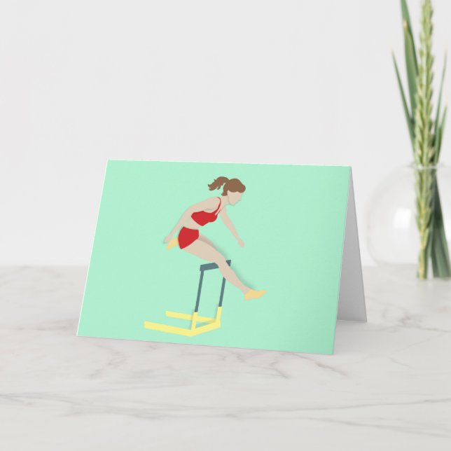 Hurdles Karte (Vorderseite)