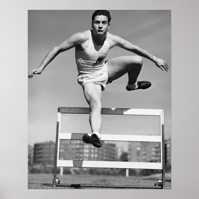 Hurdling Poster (Vorne)