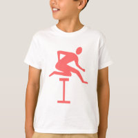 Hurdling - tropisches Rosa
