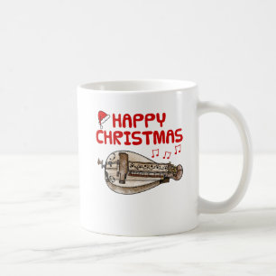 Hurdy Gurdy Christmas Folk Musician Music Teacher Kaffeetasse