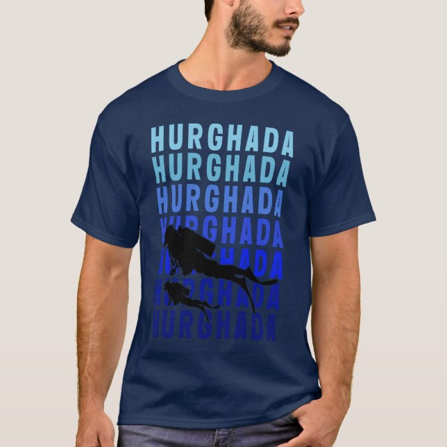 Hurghada Scuba Diving T - Shirt (Vorderseite)