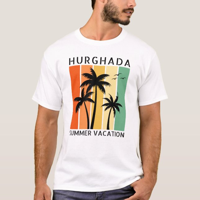 Hurghada Sommerurlaub T - Shirt (Vorderseite)