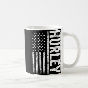 Hurley Ky Vintage Us Amerikanische Flagge Retro Fü Kaffeetasse