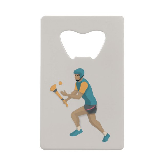 Hurling Geldbeutel Flaschenöffner (Vorderseite)