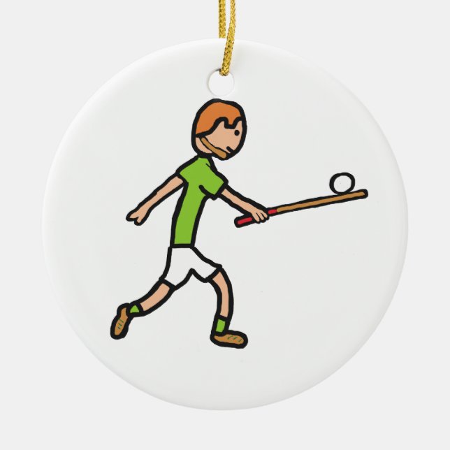 Hurling Keramik Ornament (Vorne)