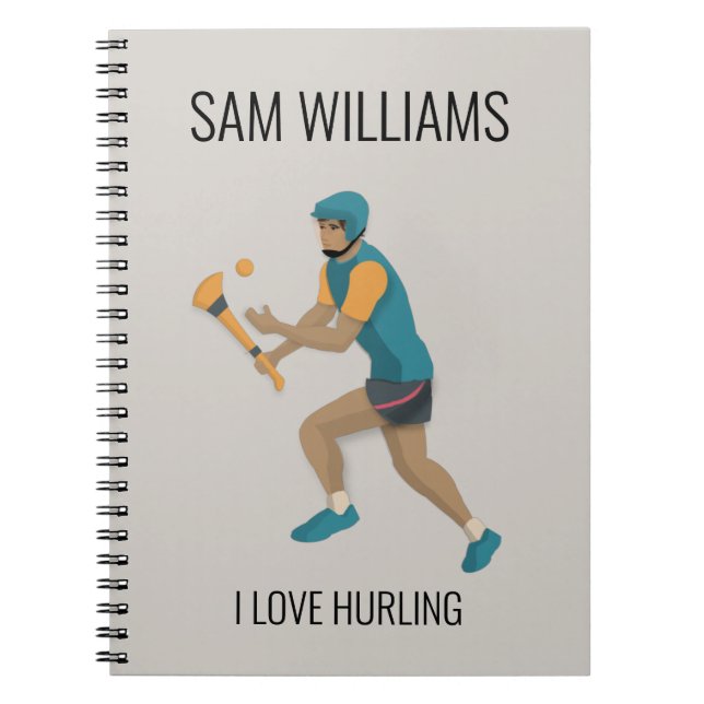 Hurling Notizblock (Vorderseite)