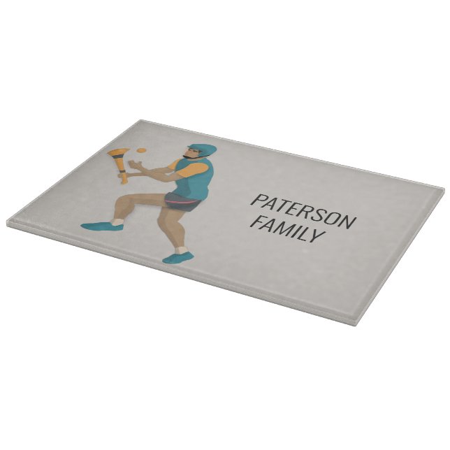 Hurling Schneidebrett (Ecke)