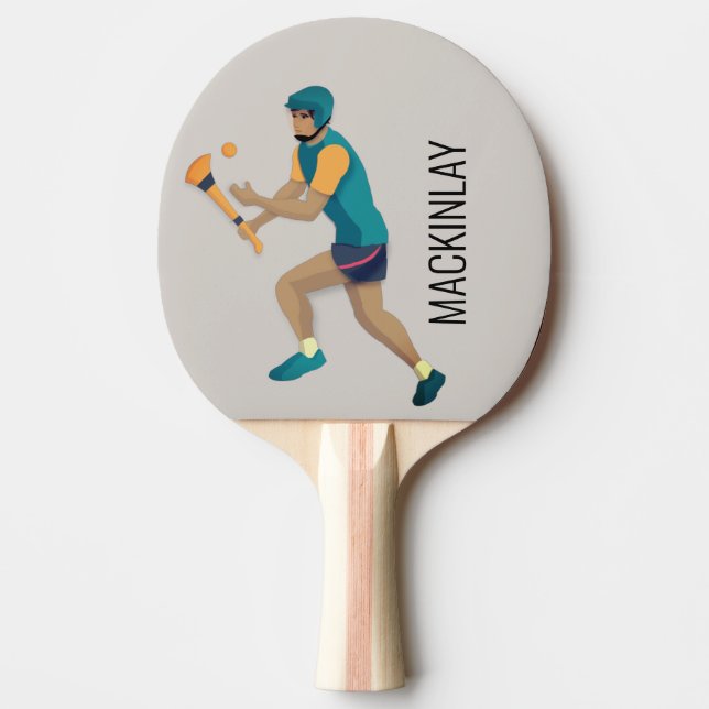 Hurling Tischtennis Schläger (Vorderseite)