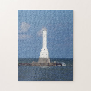 Huron Harbor Light Puzzle
