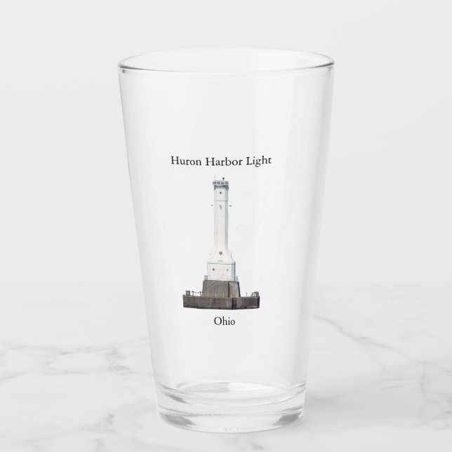 Huron Harbour Light Glas (Vorderseite)