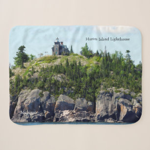 Huron Island Lighthouse Weitwinkel-Sherpa-Decke Sherpadecke