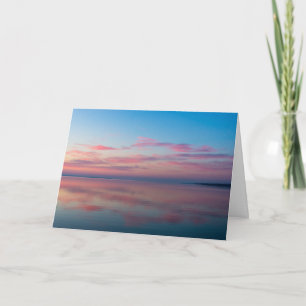 Huron Lake Pink Sunrise Karte