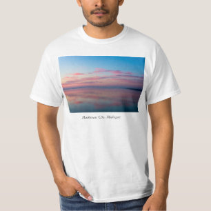 Huron Lake Pink Sunrise T-Shirt