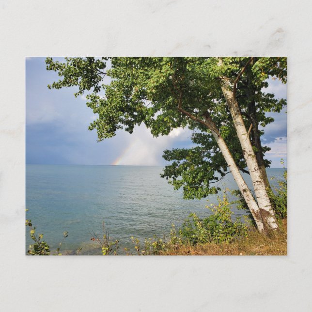 Huron Lake Postkarte (Vorderseite)