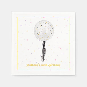 Hurra, es ist mein Tag! Geburtstagsparty-Ballon  Serviette