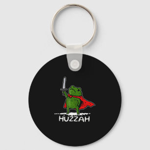 Hurra Froschritter Lustiges Schwert Meme Zitat  Schlüsselanhänger