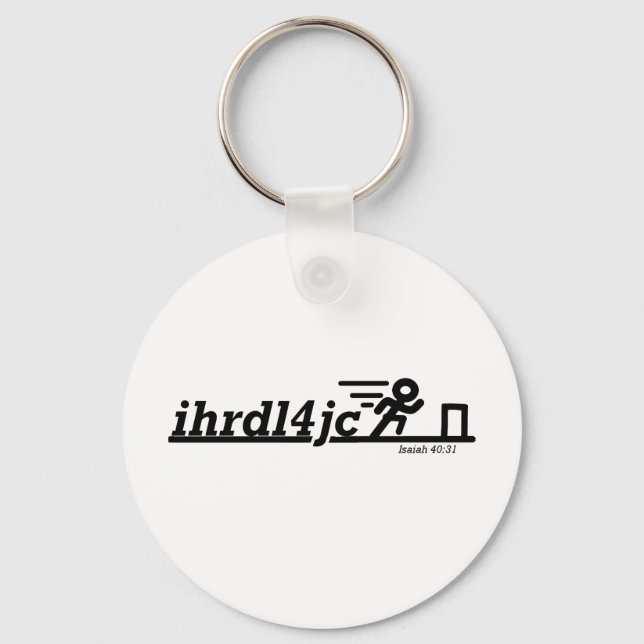 Hurra für Jesus Schlüsselanhänger (Vorderseite)