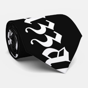Hurra! {Mittelalterliche Typografie} Krawatte