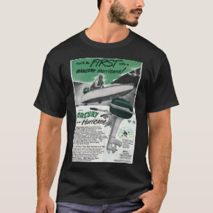 Hurricane-Außenbordmotor aus den 1950er Jahren T-Shirt