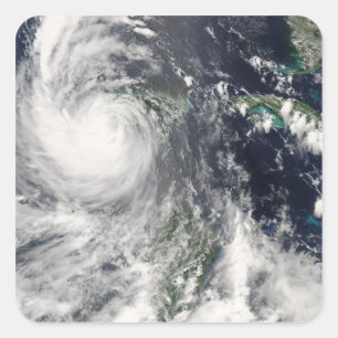 Hurricane Dean Quadratischer Aufkleber