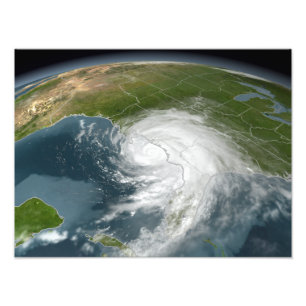 Hurricane Dennis Fotodruck