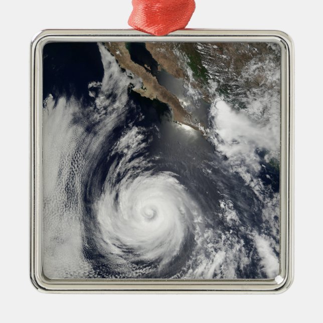Hurricane Douglas Ornament Aus Metall (Vorne)