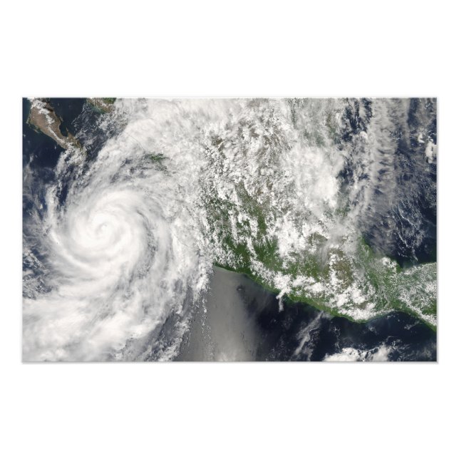 Hurricane Henriette Fotodruck (Vorne)