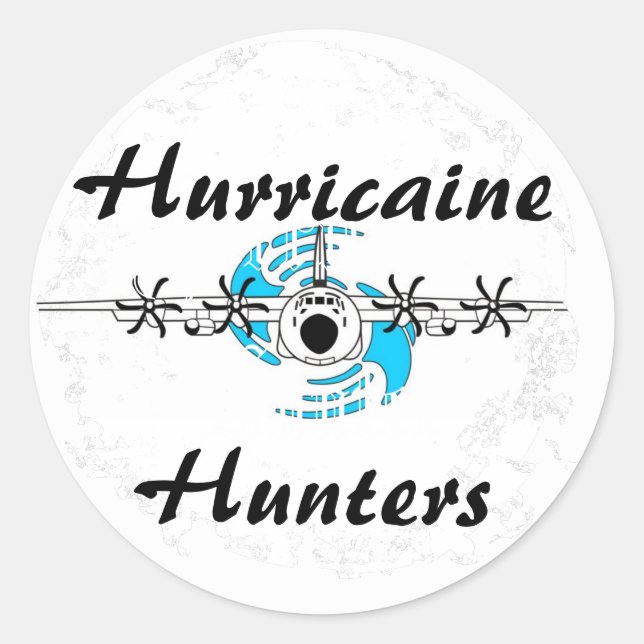 Hurricane Hunter Sticker (Vorderseite)