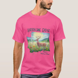 Hurricane Ridge Nationalpark Souvenir Geschenk T-Shirt