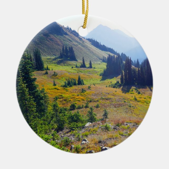 Hurricane Ridge Trail Keramik Ornament (Vorne)