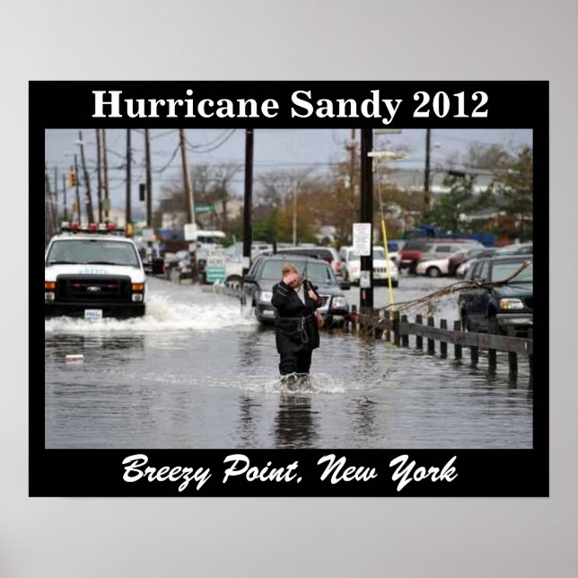 HURRICANE SANDY 2012-Poster Poster (Vorne)