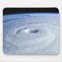 Hurrikan aus dem Weltraum Mousepad