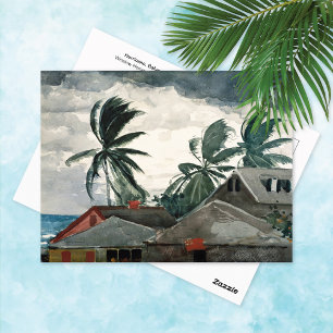 Hurrikan Bahamas Winslow Homer Postkarte