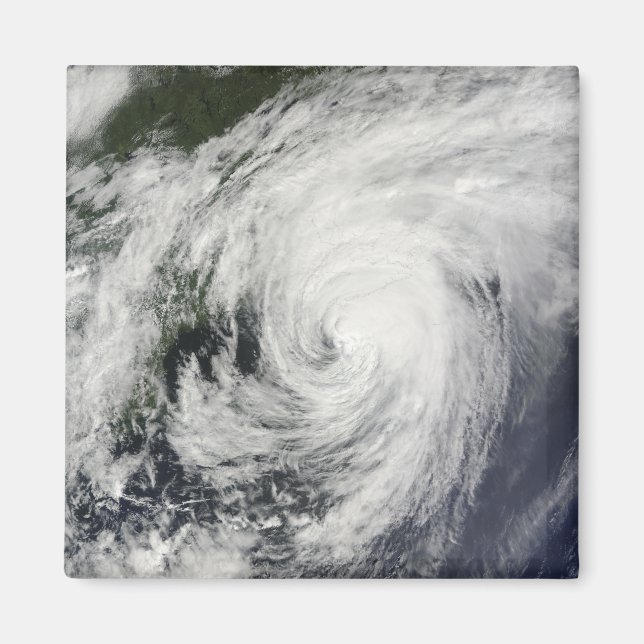 Hurrikan Bill über Nova Scotia Magnet (Vorne)