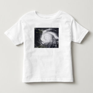 Hurrikan-Dekan im Atlantik und im Carribbean Kleinkind T-shirt