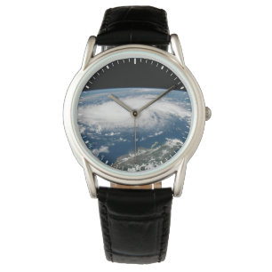 Hurrikan Dorian über dem Atlantischen Ozean. Armbanduhr
