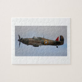 Hurrikan Fighter Flugzeug des Zweiten Weltkriegs m Puzzle