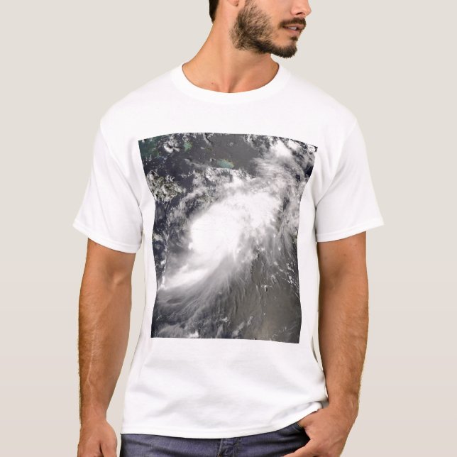 Hurrikan Gustav über Hispaniola T-Shirt (Vorderseite)