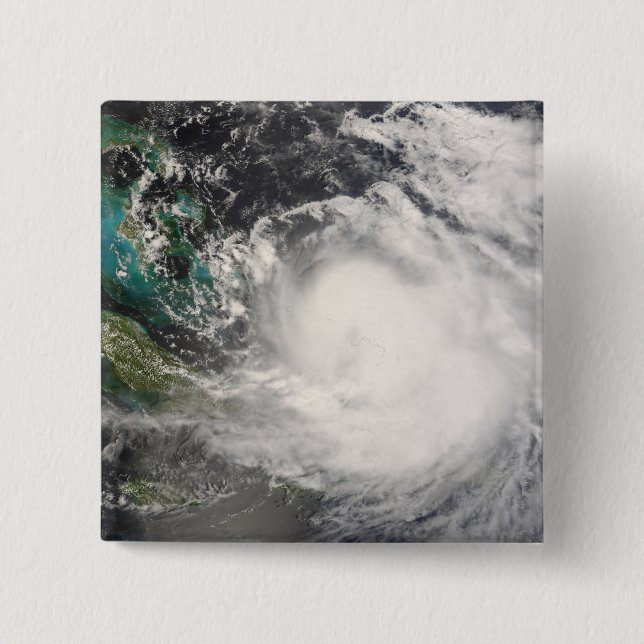 Hurrikan Hanna über den Bahamas Button (Vorderseite)