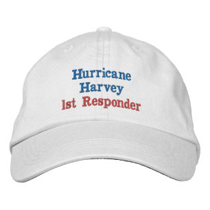 Hurrikan Harvey 1. Beantworter Bestickte Baseballkappe
