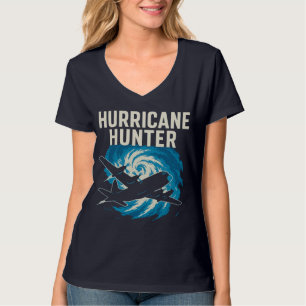 Hurrikan Hunter Sturmflugzeuge und Radone T-Shirt