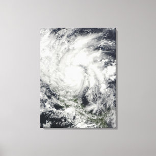 Hurrikan Ida über Nicaragua Leinwanddruck