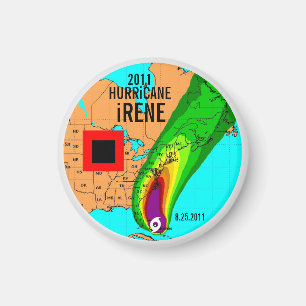 Hurrikan-Irene-Bahn-Magnet 3 Magnet
