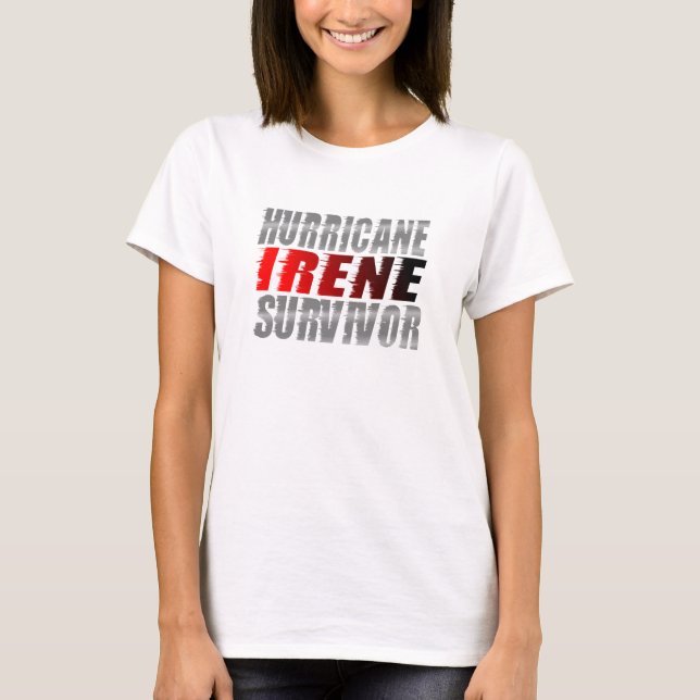 Hurrikan-Irene-Überlebend-T - Shirt (Vorderseite)