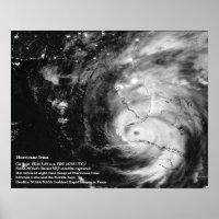 Hurrikan Irma 8x10 Poster