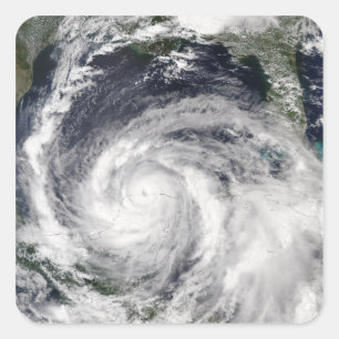 Hurrikan Isidore Quadratischer Aufkleber